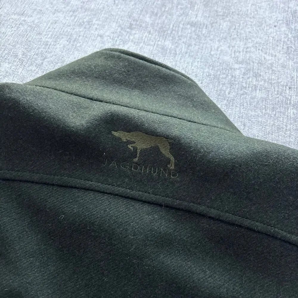 $450 Jagdhund Wool Green Hunting Winter Coat - Picture 5 of 9